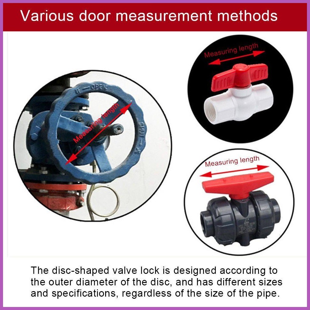 ㍿ ๑ CHIHIRO1 Valve Locking Disc CYLINDER Tank Gate Valve Valve Lockout ...