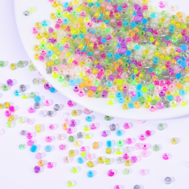 Glow In The Dark Lotus Flower Necklaces Set - 3 Luminous Pendants With UV Light