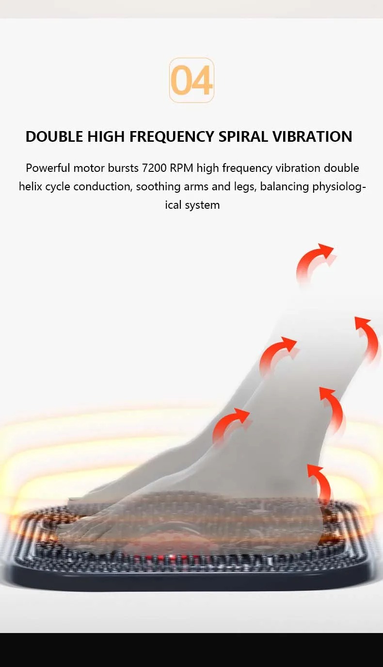 Foot High Frequency Vibration Blood Circulation Machine Home Automatic ...