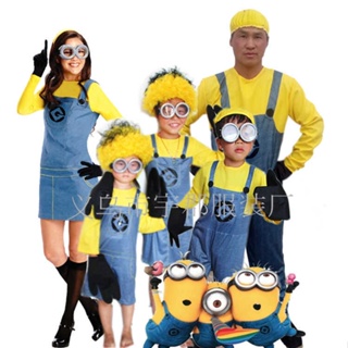 F.kids minions costume for kids ,2-8yrs old