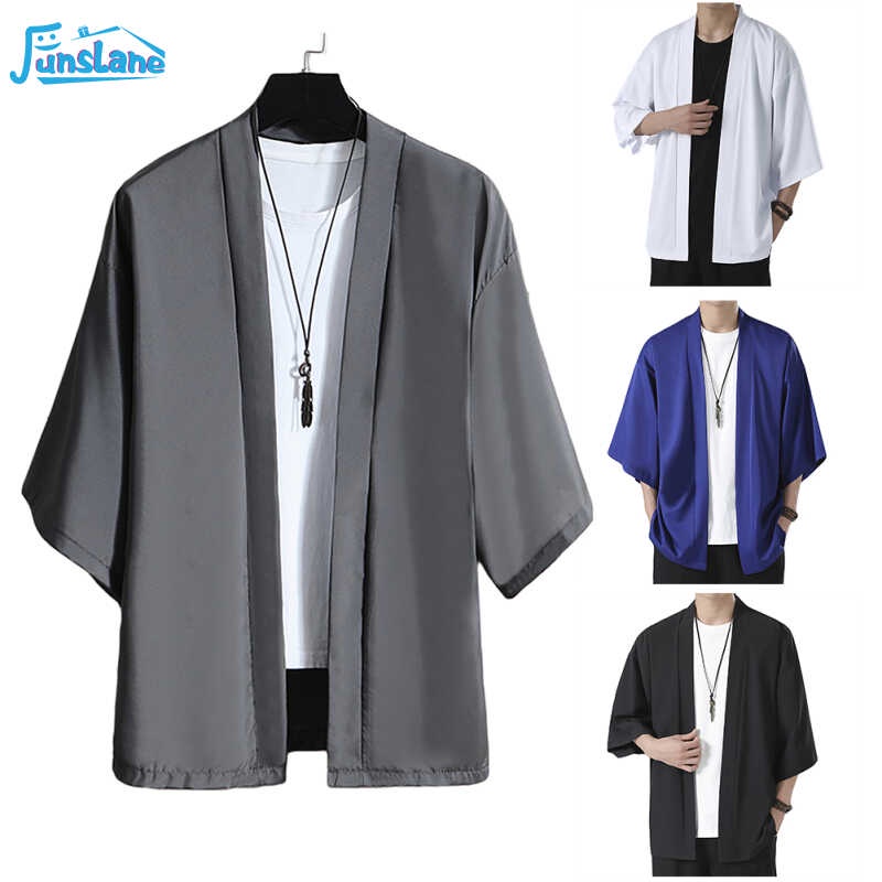 Kimono cardigan clearance shopee