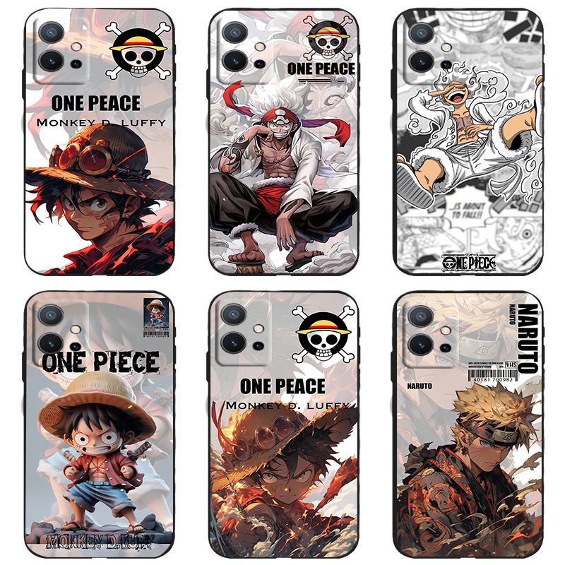 Casing Vivo 1716 1718 1801One piece luffy law zoro Matte straight Case ...