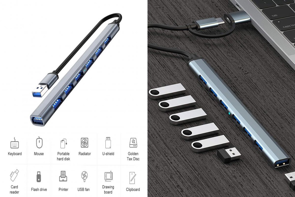COOD Docking Station with Fast Data Transfer Usb Typec Docking Station