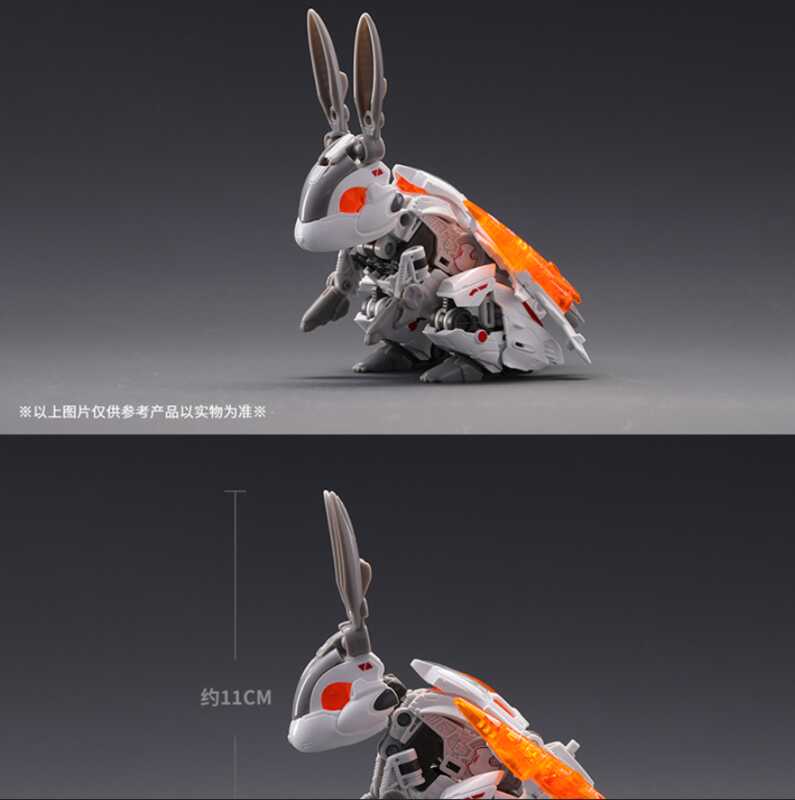 52Toys SPRINGER SPRINGER Deformation Robot Converting In Rabbit Action ...