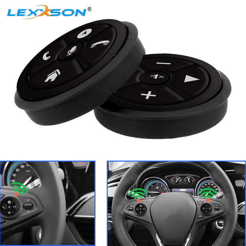 Car Universal Wireless Steering Wheel Controller para sa stereo radio ...