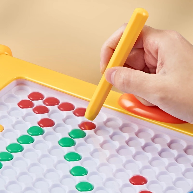 Magnetic Drawing Board Magpad Dots Educantional Toys with Magnetic ...