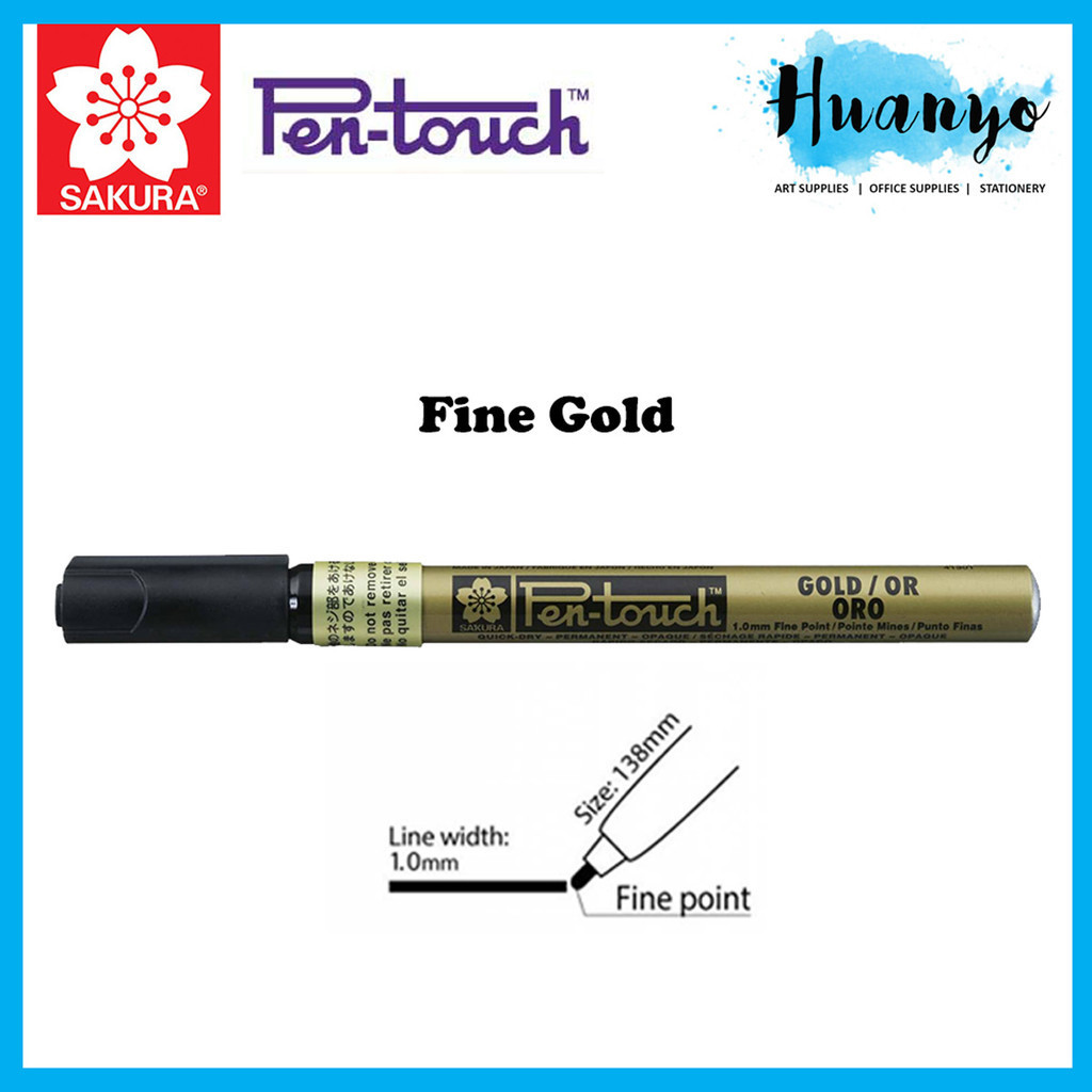 Sakura Calligraphy Pen Touch Paint Marker Pen (Extra Fine