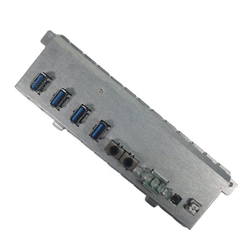 4 USB 3.0 HD Audio Power And Reset Button With Server Light Motherboard ...