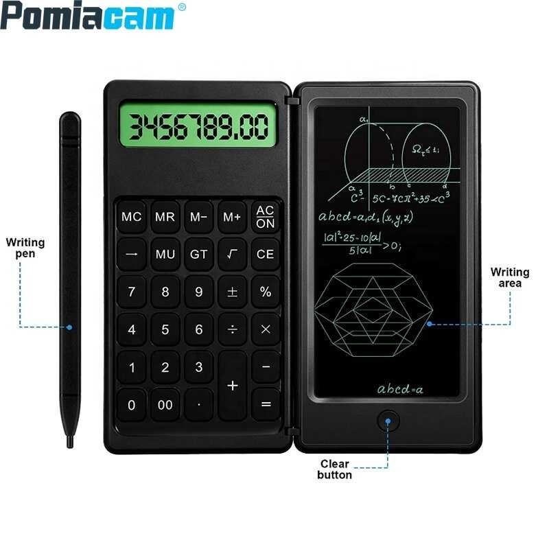 JSK917 mini Calculator na may Tablet, portable solar panel, LCD ...