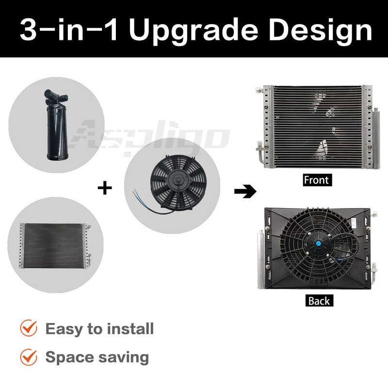 Aspligo Heat and Cool Electric Car Automotive Air Conditioner Parking ...