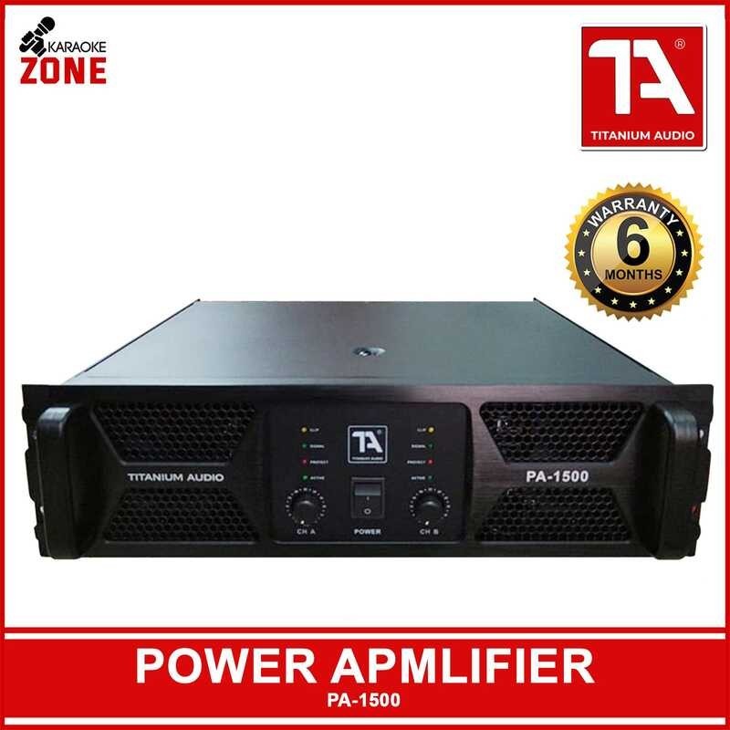 PA 1500 / Professional Power Amplifier / Class H Power Amplifier / Power Amplifier / Shopee