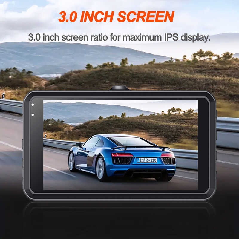 Dash Cam WiFi GPS Vehicle Camera 1080P HD Drive Video Recorder Auto ...