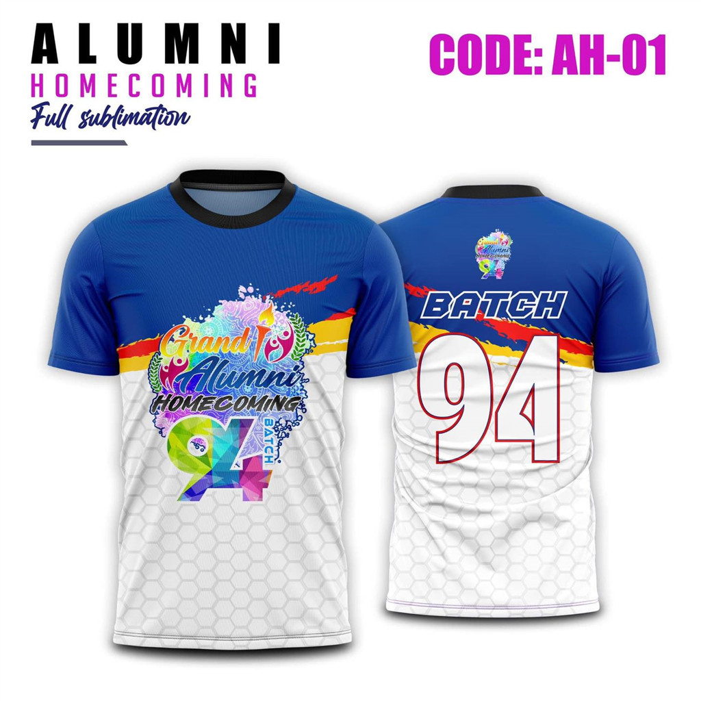 HGN 2024 Full Upgrade Alumni Homecoming T shirt for Men and Women Shopee Philippines