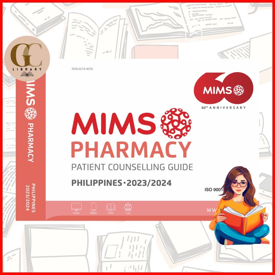 ¤ MIMS Pharmacy Patient Counseling Guide Philippines 2023-2024 | Shopee ...