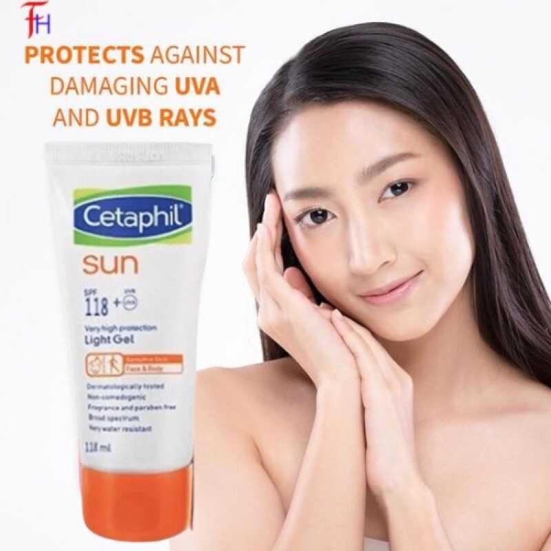 Cetaphil Sunblock SPF 118+ Light Gel (Face & Body) 118ml/sunscreen ...