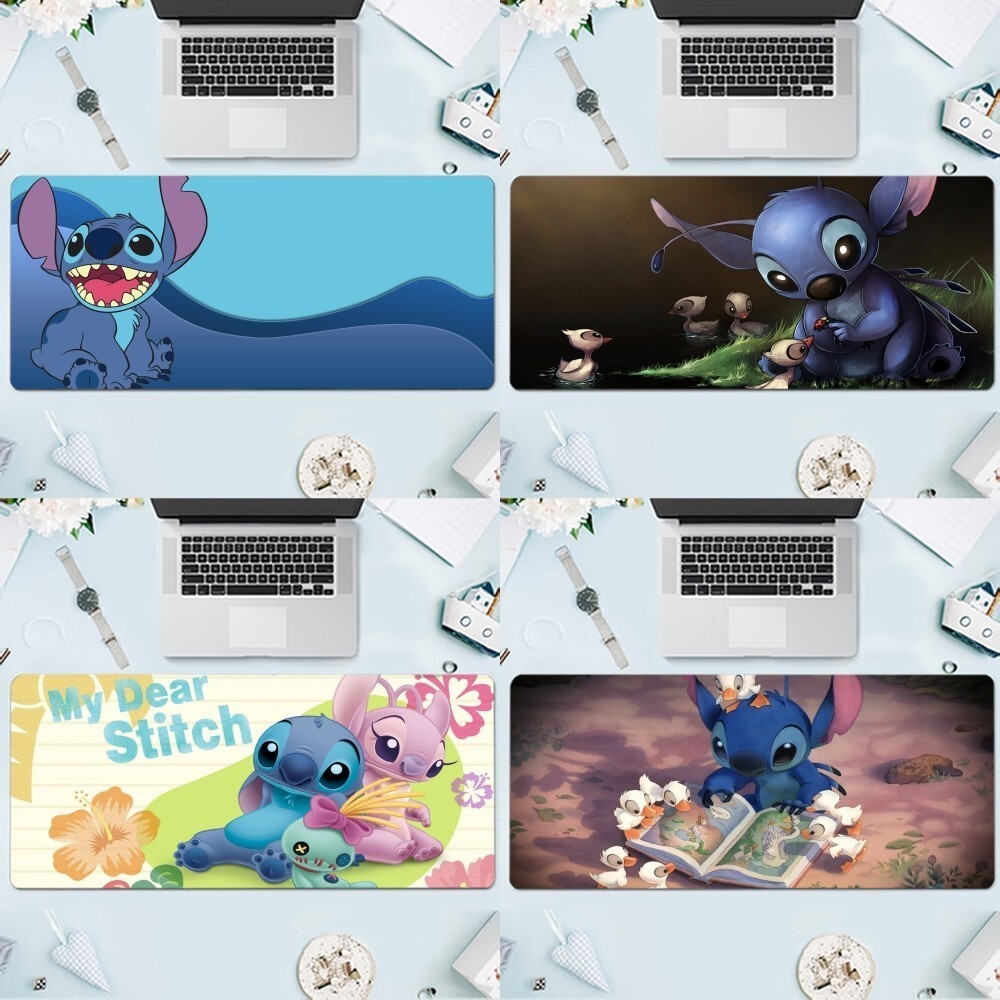 Lilo & Stitch Mousepad Large Gaming Compute Gamer Pc Keyboard Mouse Mat 