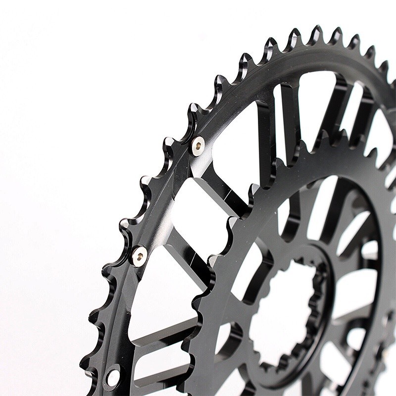 BUCKLOS Chain Ring 2X Double 48-32T 50-34T 52-36T 53-39T GXP Chainring ...