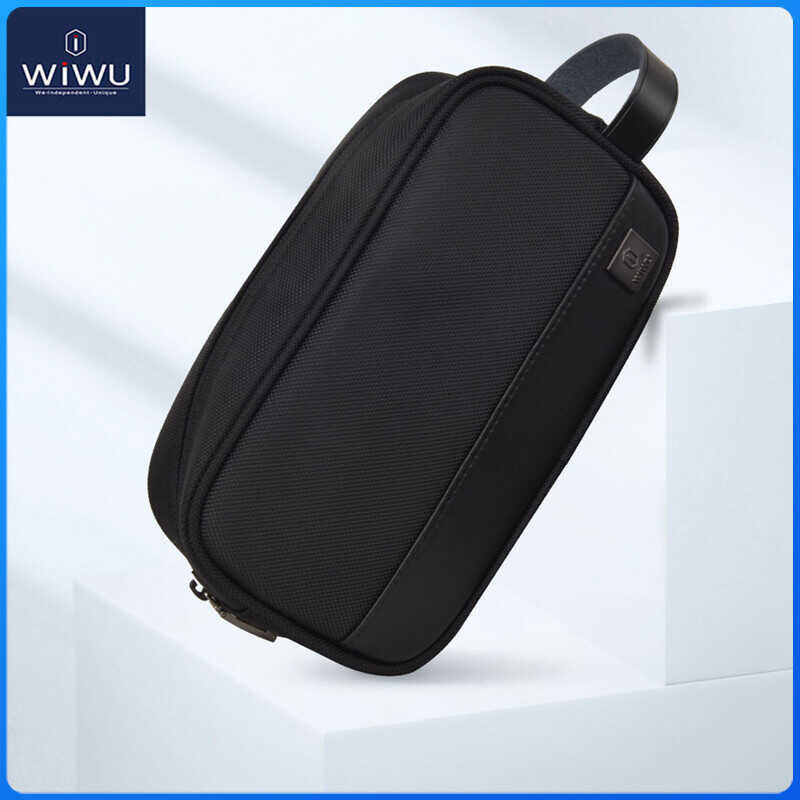 WIWU Hali Travel Pouch H1 Electronics Travel Organizer Bag Anti-theft ...