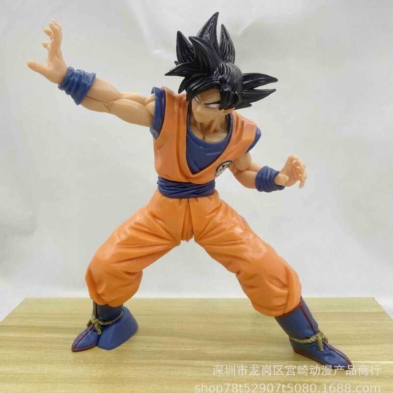 22cm Dragon Ball Z Kamehameha Son Goku Figure Super Saiyan Pvc Action Figures Model Dolls Toys 5120