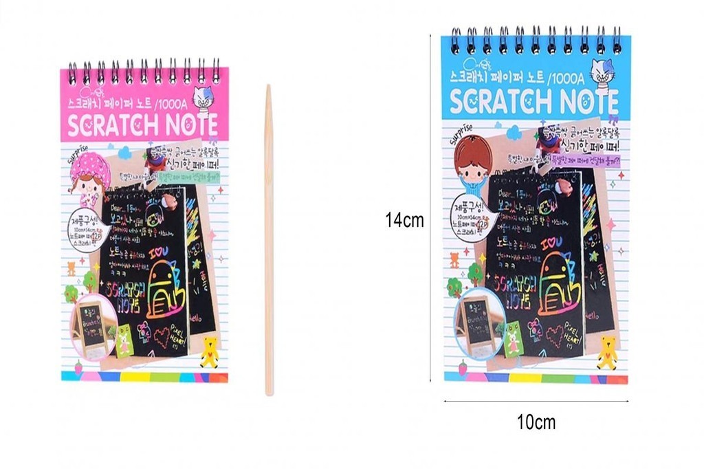 WT| Kids Rainbow Colorful Scratch Art Kit Drawing Painting Paper ...