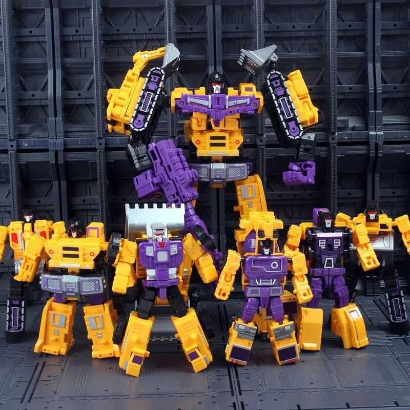 Transformation 6 In 1 Model MINI Devastator 27Cm Action Figure Robot ...
