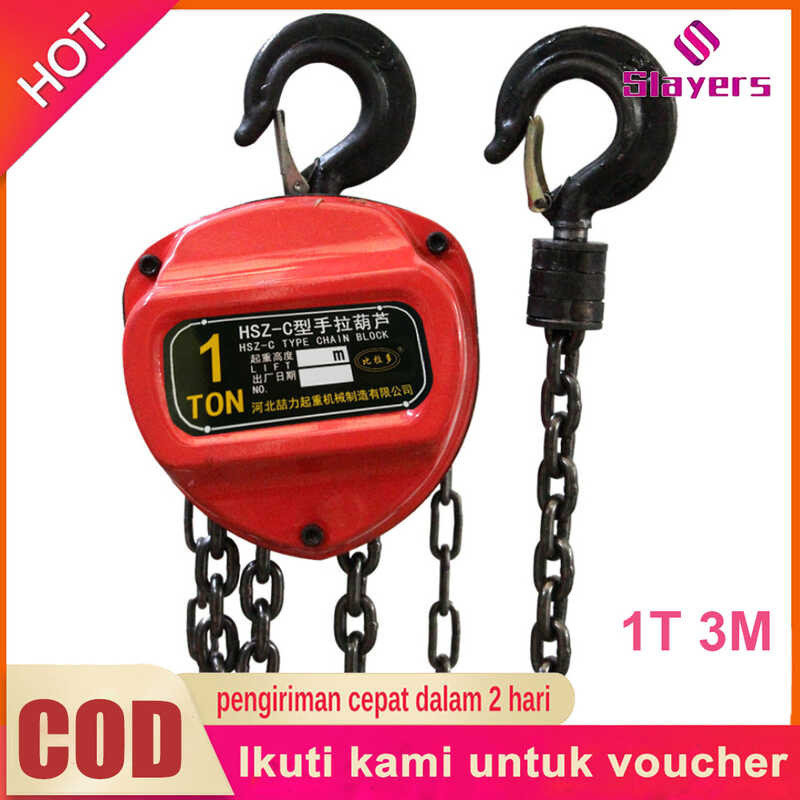 3Ton na 3 meters chains Heavy duty may hawakan Crane Manual Chain Lever ...