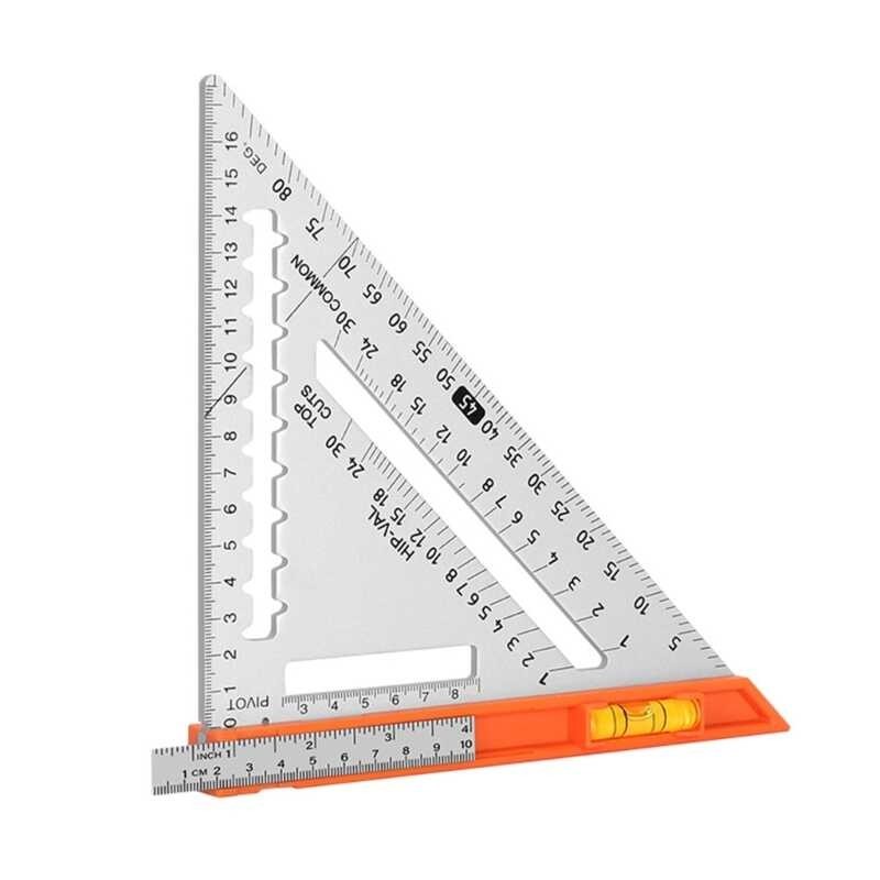 Magnetic Rafter Square Ruler Angles Ruler Carpenter Square Dropship ...