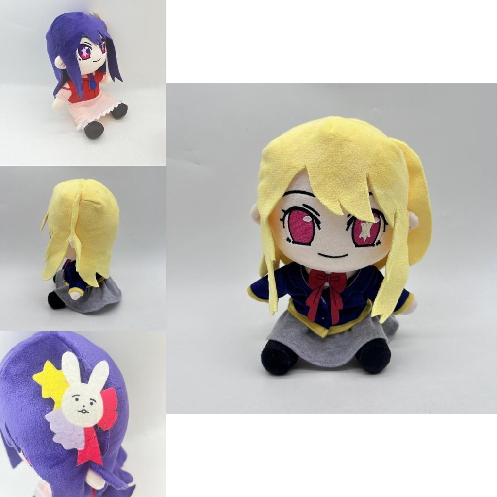 No Ko Oshi Plush Soft And Plush Toy For Anime Fans Purple Hair Red ...