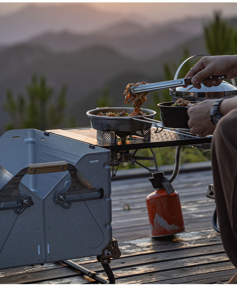 Campingmoon GT-3 Butterfly Butane Stove Table Half Unit IGT Camping ...