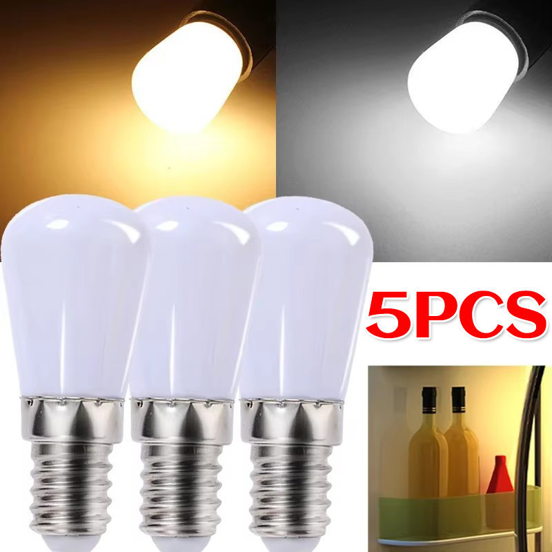 1/3/5Pcs 220V E12 LED Bulbs / 0.8W Mini Replaceable Refrigerator ...