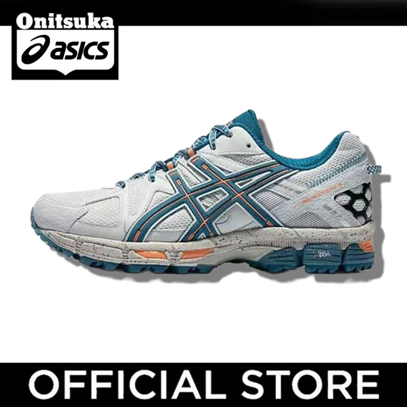 100 genuine Asics Gel Kahana 8 Grey Blue Orange Breathable wear resistant Men sports shoes Shopee Philippines