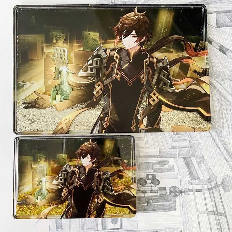 DIY Anime Game Genshin Impact Merch Sanxingdui Museum Zhongli Quicksand ...