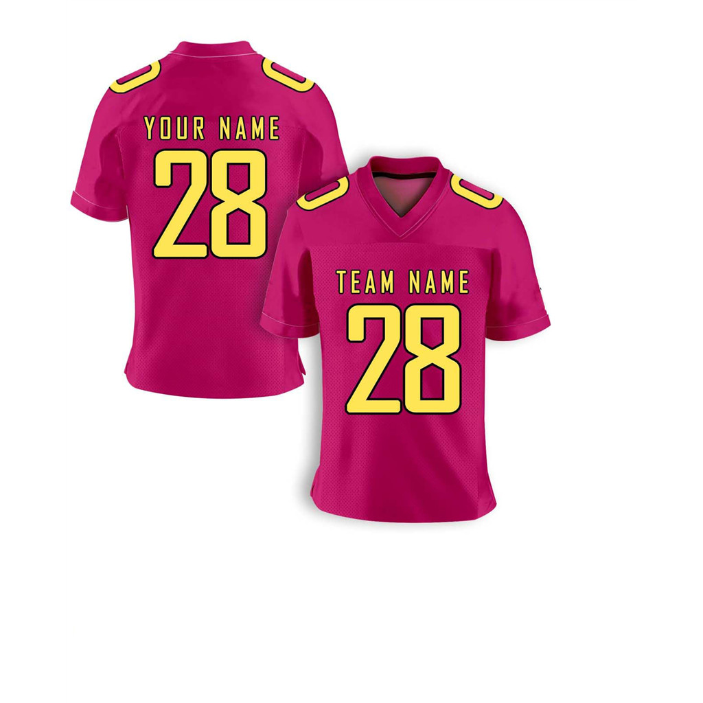 Custom Football Jersey Personalized Team Name Number Practice Jerseys Customized Football Shirt For Men Youth Women Kids | Philippines - View #11