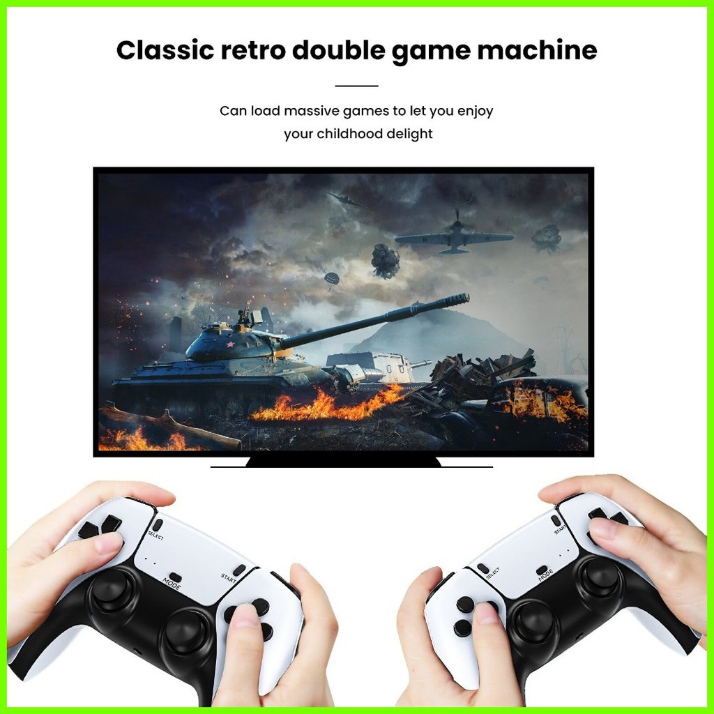 M8 Pro Classic Tv Game Console Set 2 Controllers & Stick Retro-Games ...