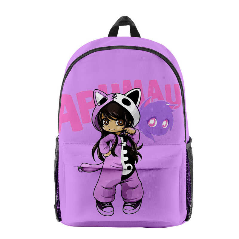 New Aphmau merch 3D Merch Fashion Oxford Cloth Shoulder Backpack ...