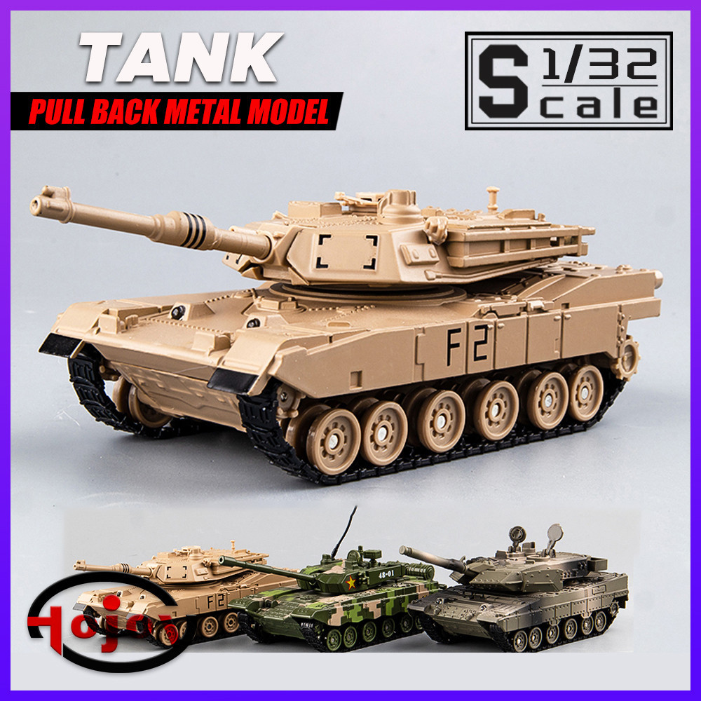 Scale 1/32 Tank Leopard 2 Type99 M1A2 Metal Diecast Toy Cars Model for ...