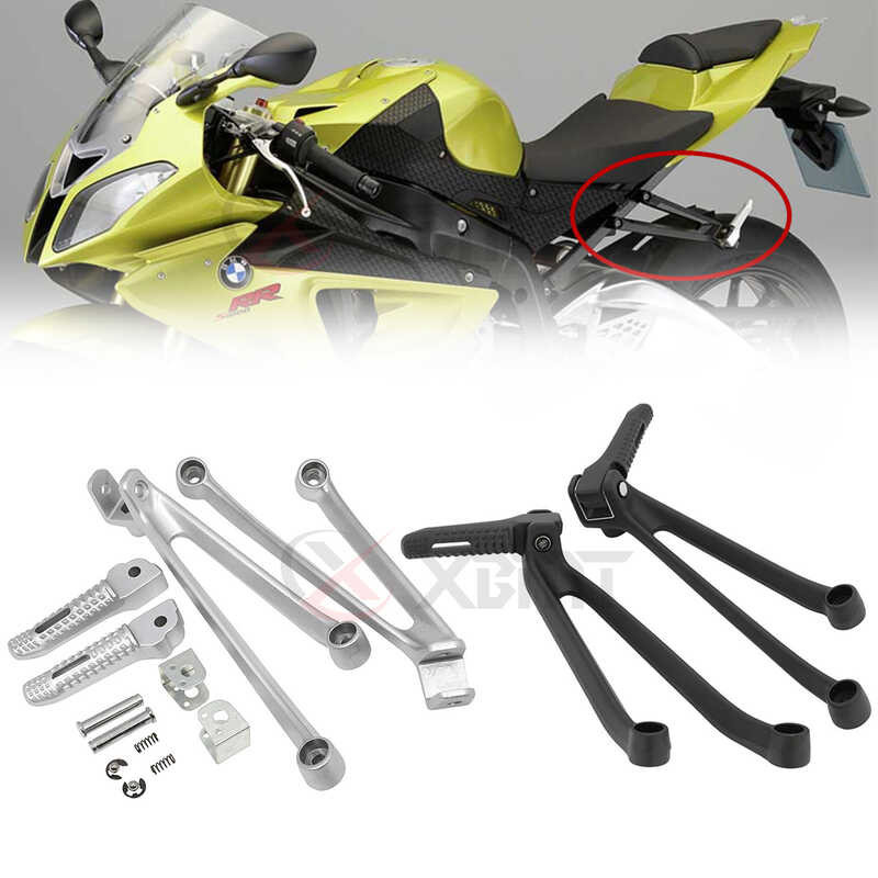 Motorcycle Rear Passenger Footrest Peg Rest Pedal Bracket Kit Para Sa S1000rr S1000r S1000 S 5208