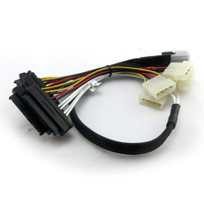 M.2 M-Key A 4x SFF-8482 A 29 Pin Con Porta Di Alimentazione SATA A 15 Pin - Foto 9
