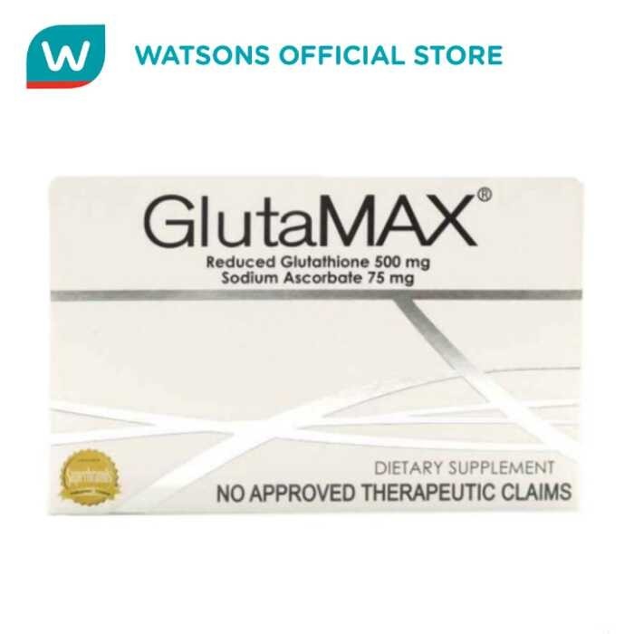 GLUTAMAX Reduced Glutathione 500mg Sodium Ascorbate 75mg 1 Capsule ...