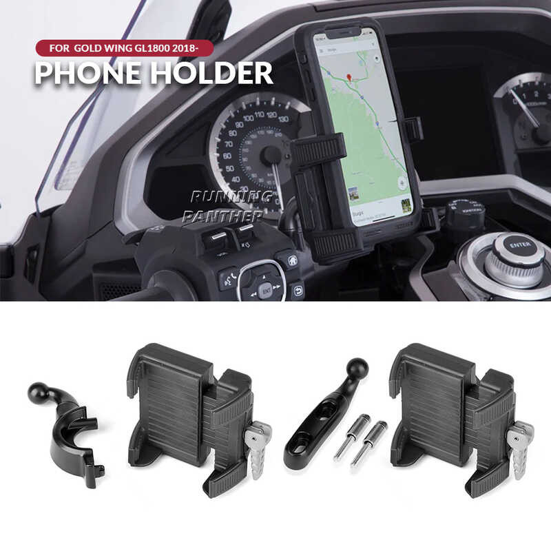 Motorrad Navigationshalterung Für Gold Wing GL1800 2018-2024 - Links