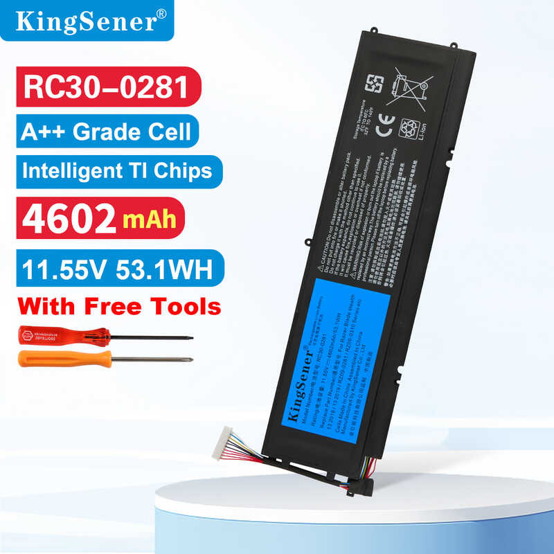 Kingsener 3 8E2 Rc30-0281 Laptop Battery For Razer Blade Stealth 13 ...