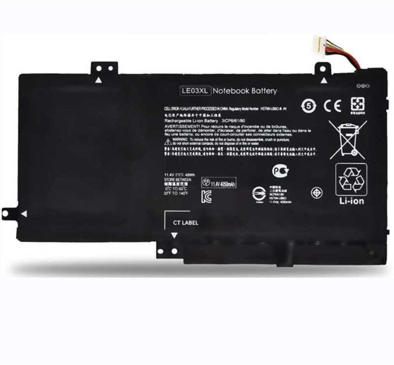 8598 Brand New Le03xl Laptop Battery Cell Replacement For HP Pavilion 13 15 Envy X360 TpnW113