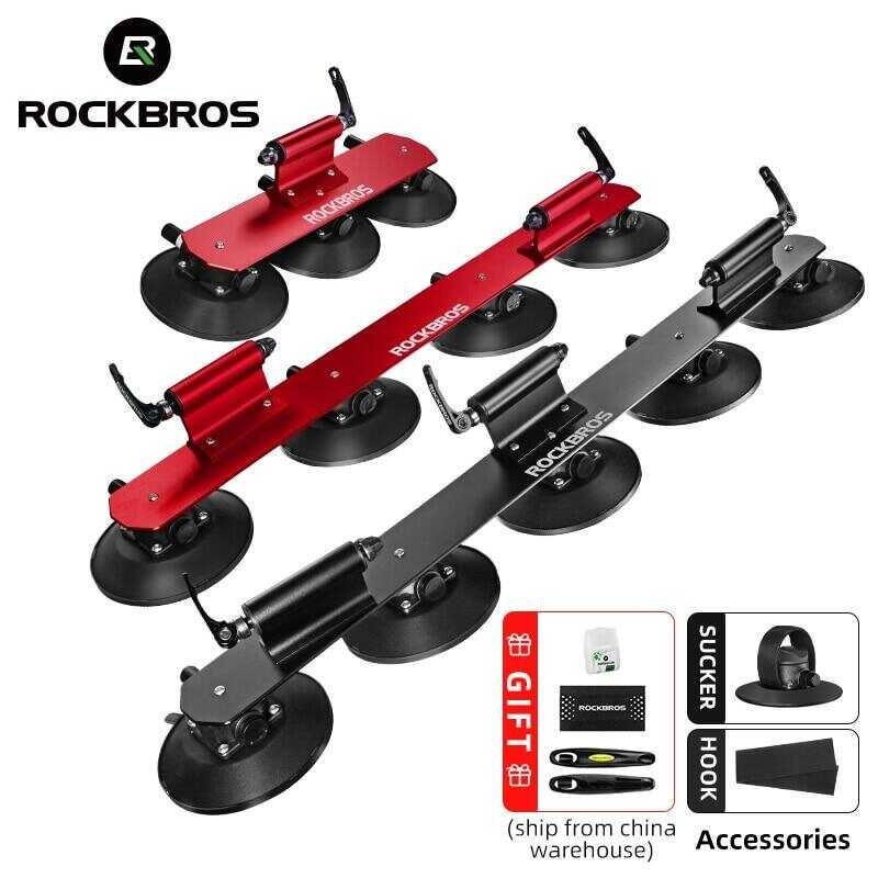 Rockbros Bike Carrier Bike Car Racks Suction Cups RoofTop Trunk Bike