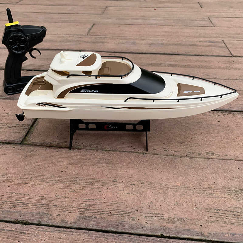 SOWOFA Mini Remote Control Boat Cruise Ship 4Ch Electric RC Sail 15Km/H ...