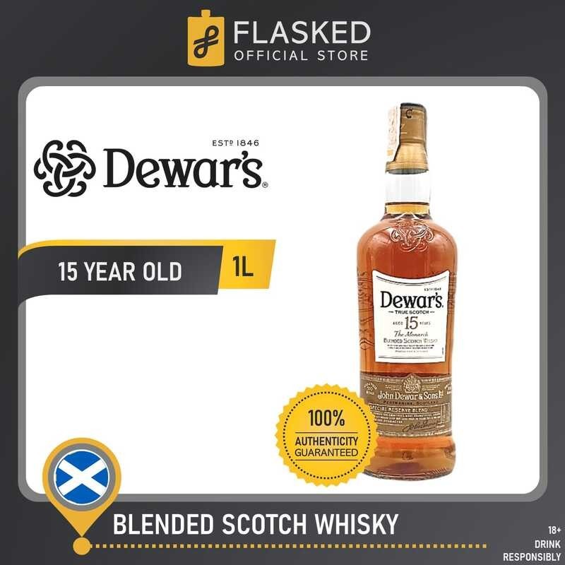 Dewar's 15 Year Old Blended Scotch Whisky 1L Dewars Shopee Philippines
