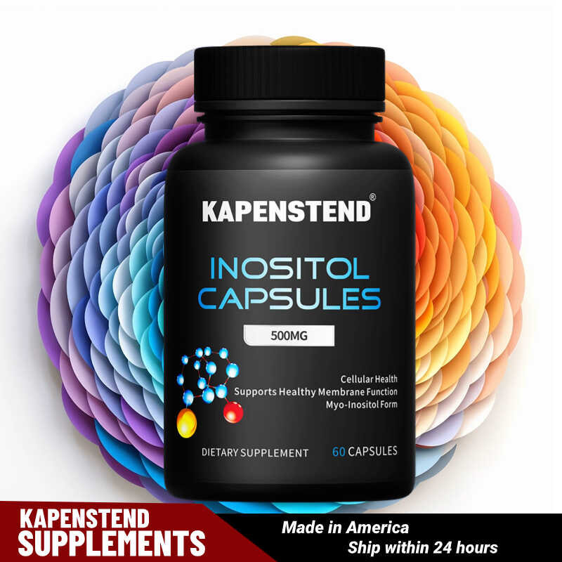 Inositol capsules - Nerve function and fat metabolism support - liver ...