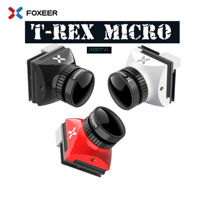 Foxeer T-Rex Micro 1500TVL Super WDR 19*19mm 4:3/16:9 PAL/NTSC ...