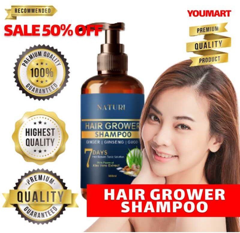 Hair Grower Shampoo 100ML Ginseng Natural Extract Ginger Extract ...