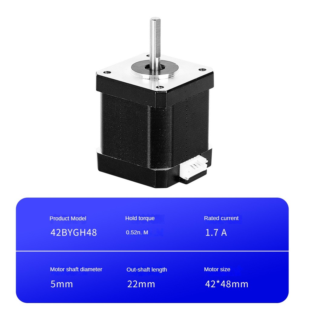 42 Stepper Motor 48 Two-Phase Mini Hybrid Stepper Motor Lighting ...