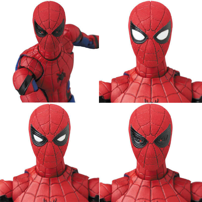 61 Mafex Spider Man 103 Action Figure Spiderman Homecoming Deluxe ...